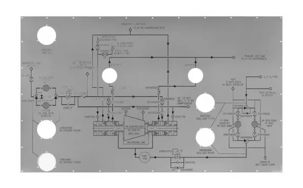 Progettazione e produzione di pannelli industriali  serigrafati